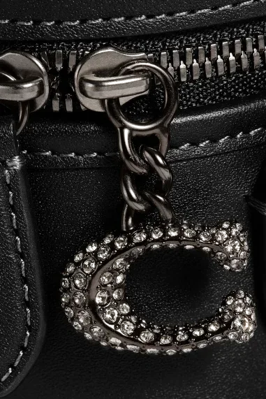 Sac à bandoulière Coach Trail en cuir de veau — vue 7