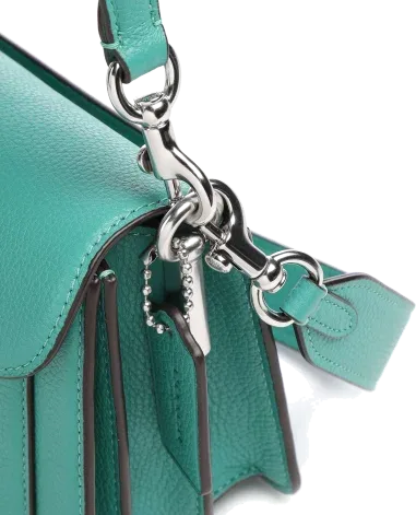 Sac Besace Coach Tabby en Cuir Grainé — vue 8