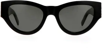 Lunettes de Soleil Saint Laurent SL M94 en Acétate Noir — vue 2