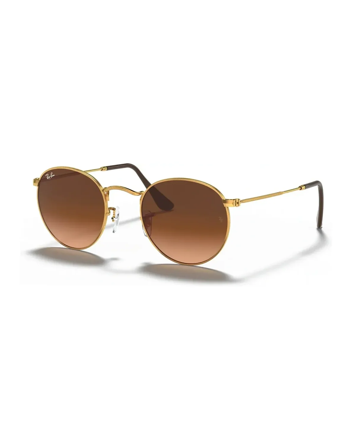 Lunettes de soleil Ray-Ban Round Metal RB3447 rondes or