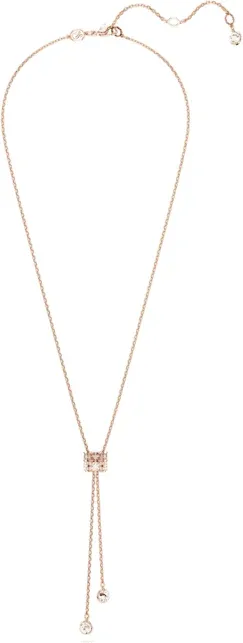 Collier Swarovski en Y Connexus - Or rose et cristaux — vue 2