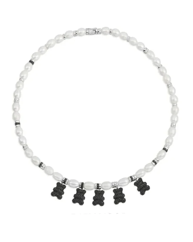Collier APM Monaco Yummy Bear Baby Mood argent 925 unisexe