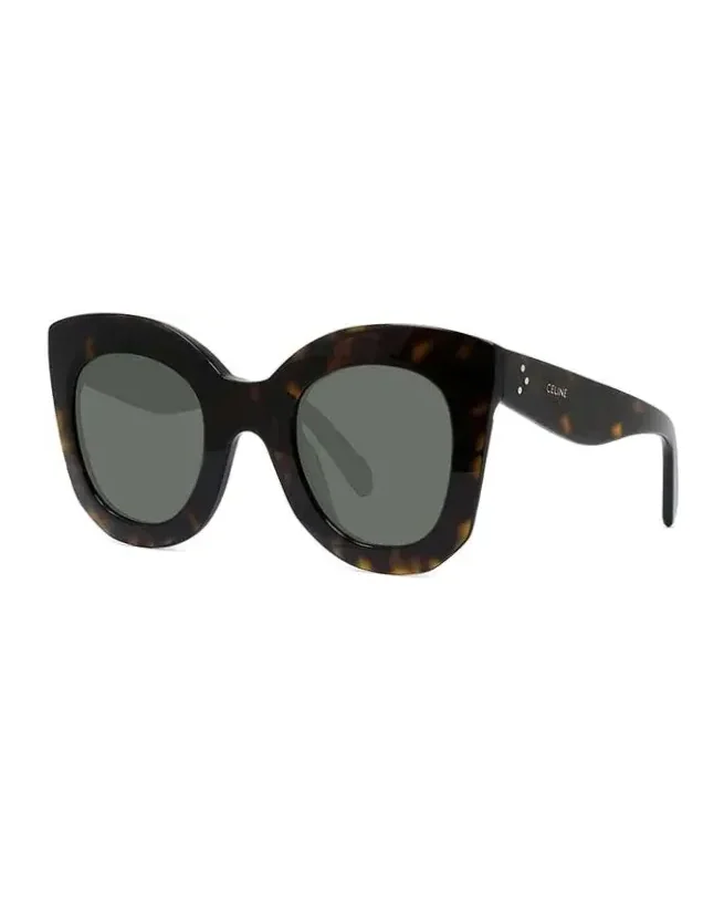 Lunettes de soleil Celine CL4005FN Papillon acétate écaille de tortue