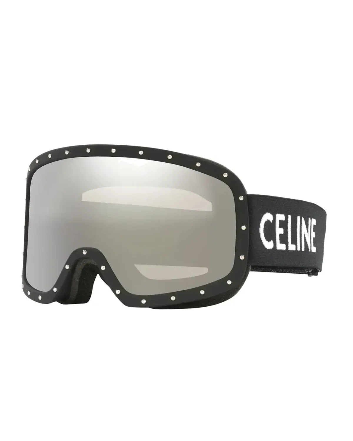 Masque de ski a clous Celine CL40196U 02C noir mat CL40196U02C Plastique