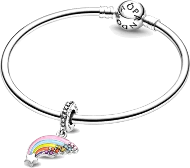 Charm Étoile Filante Arc-en-Ciel Pandora Passions — vue 4