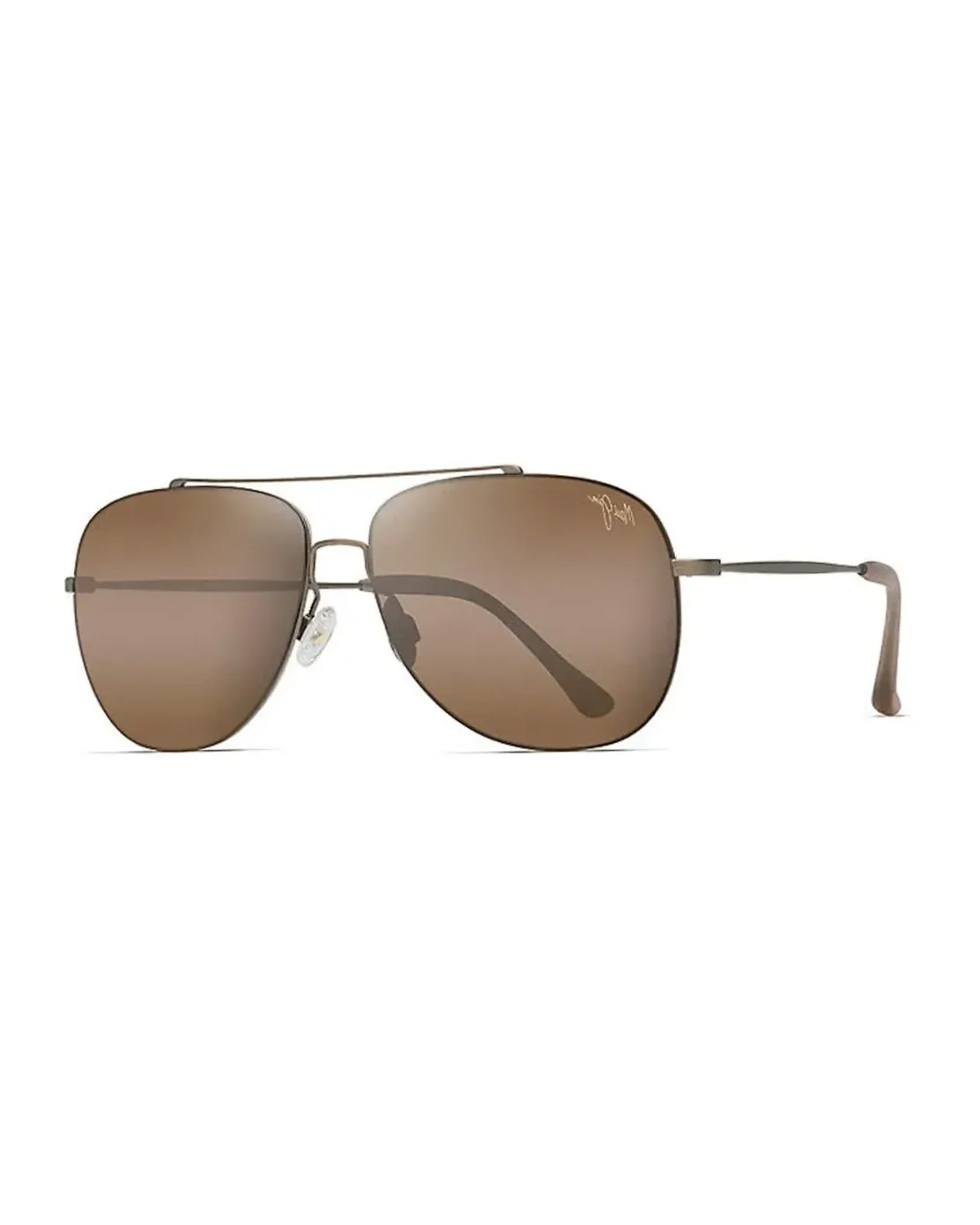 Lunettes de soleil Maui Jim Cinder Cone H789-16M pilote or verres marron polarisés