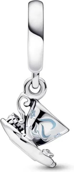 Charm Tasse de Thé Pandora - Argent 925 et Émail Bleu — vue 2