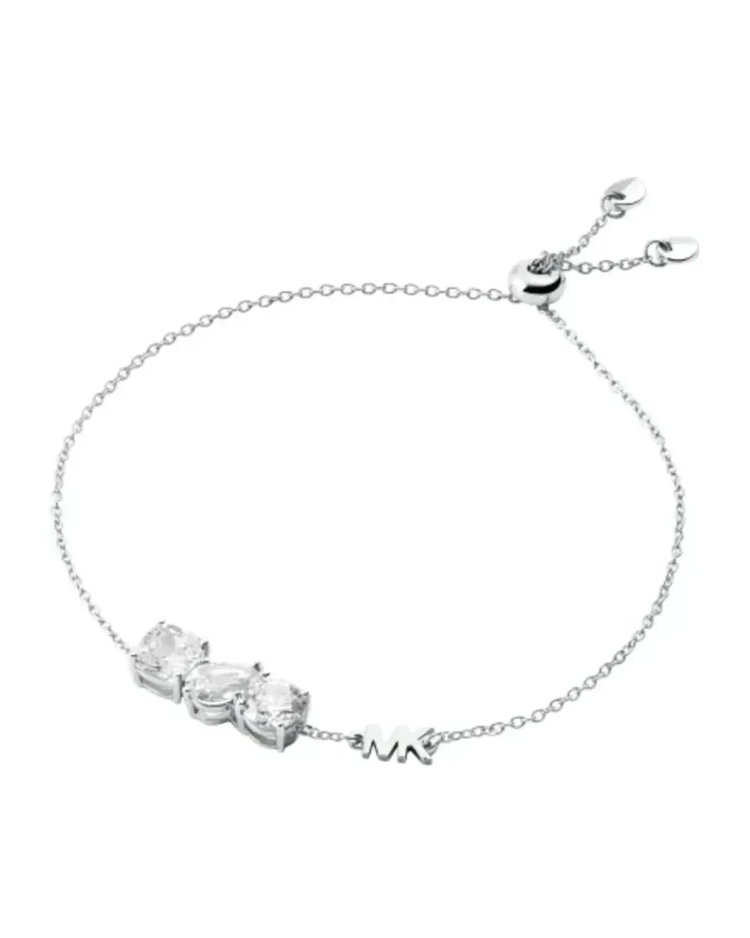 Bracelet Michael Kors ajustable argent 925 zirconium femme