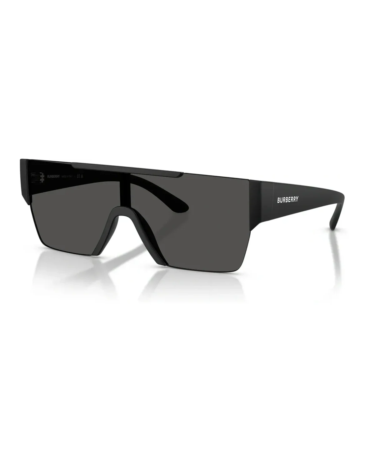 Lunettes de soleil Burberry BE4291 rectangle noir plastique