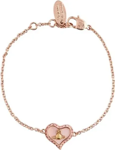 Bracelet Petra Bas Relief Nacre Or Rose