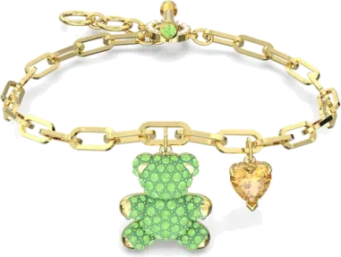 Bracelet Teddy Swarovski Plaqué Or Rose — vue 5