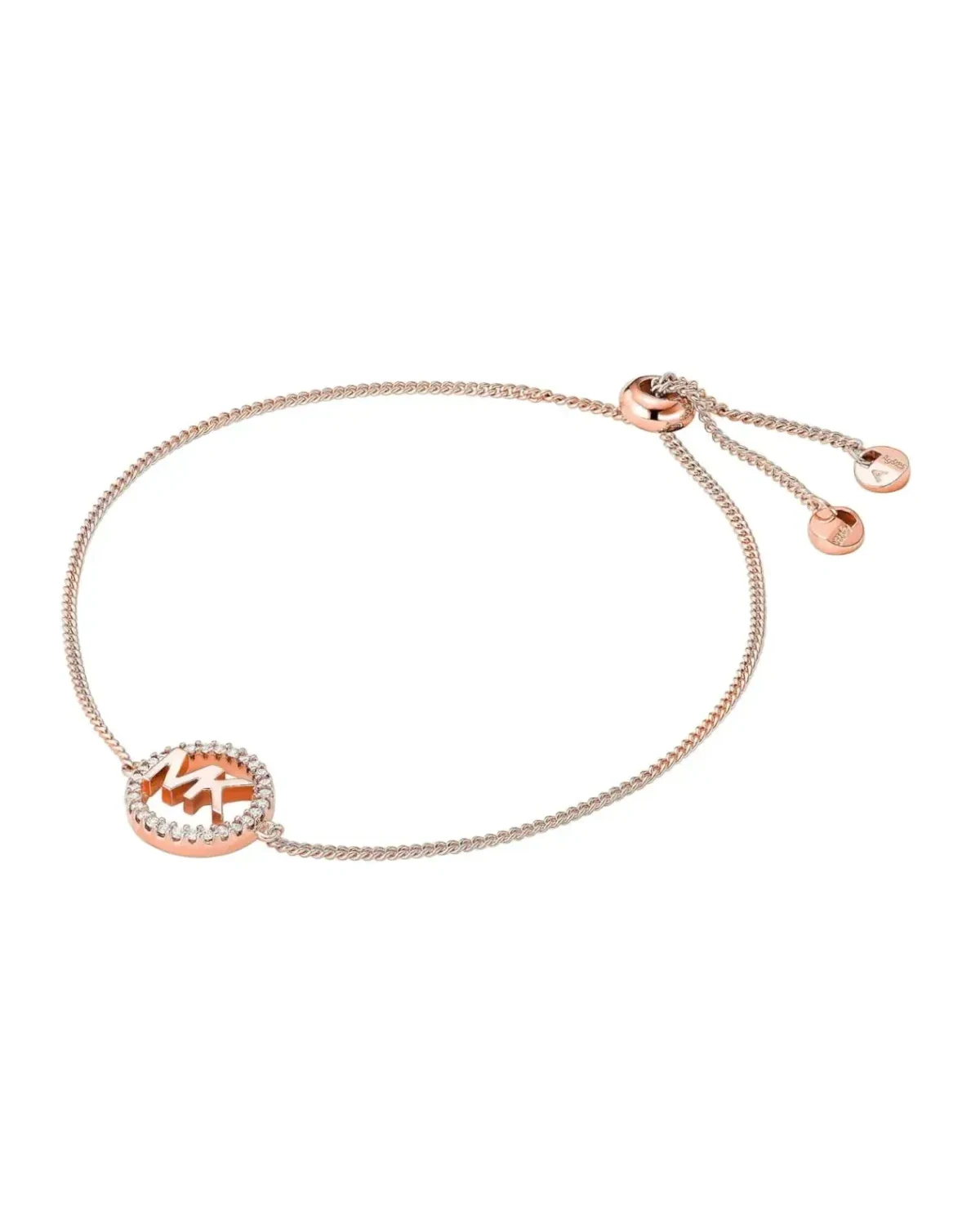 Bracelet Michael Kors chaîne argent 925 plaqué or rose femme