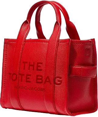 The Mini Tote Bag Marc Jacobs en cuir grainé — vue 3