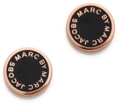 Boucles d'oreilles disque Marc by Marc Jacobs