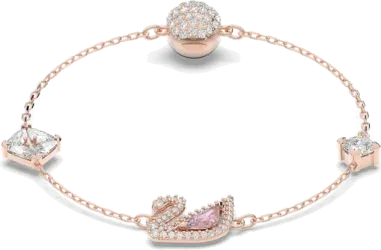 Bracelet Dazzling Swan Or Rose