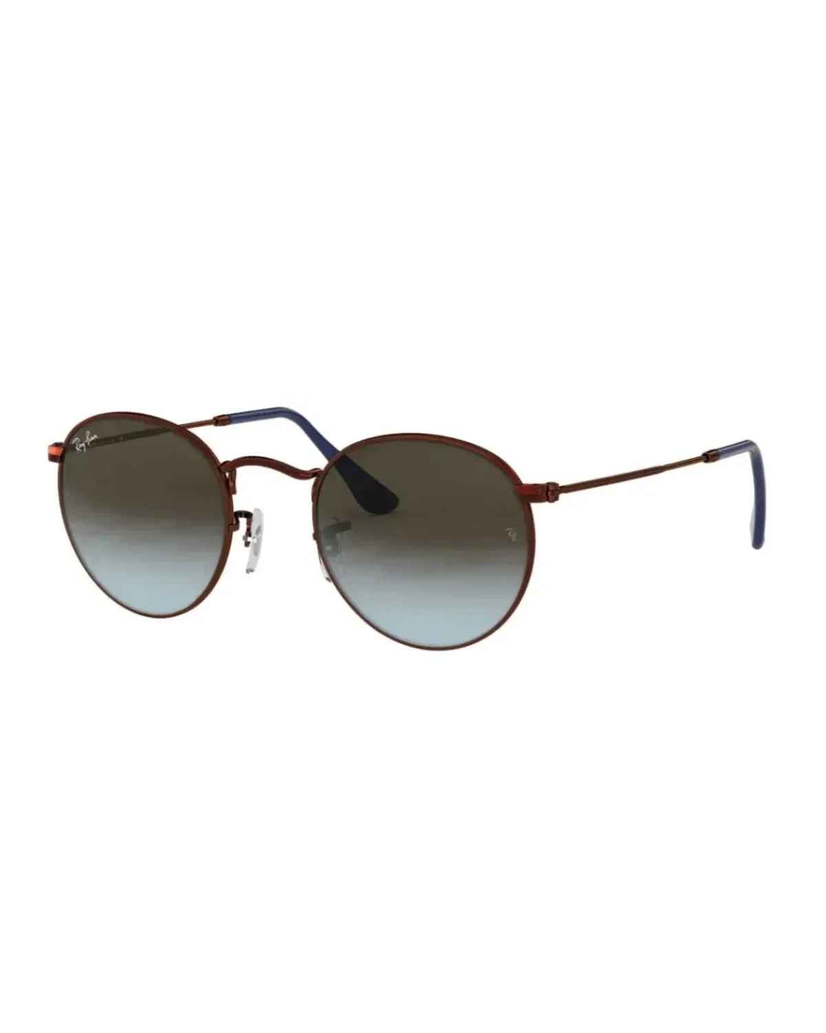 Ray-Ban Round Metal Cuivre Marron