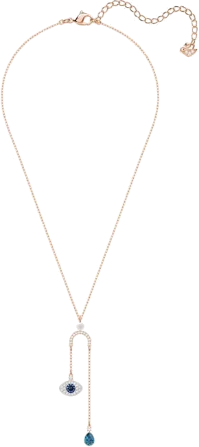 Collier Swarovski Duo Symbolica Evil Eye or rose — vue 2