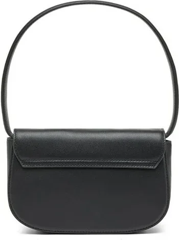 Sac à main Diesel 1DR Medium en cuir noir — vue 2