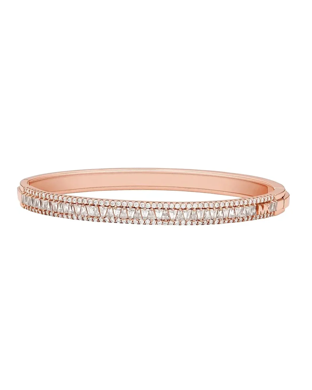 Bracelet Michael Kors Brilliance argent 925 plaqué or rose zirconium femme
