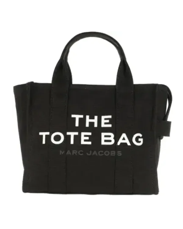 Sac à main Marc Jacobs The Mini Tote Bag coton noir