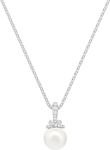 Collier Originally Perle Blanche - Swarovski
