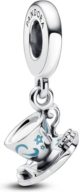 Charm Tasse de Thé Pandora - Argent 925 et Émail Bleu