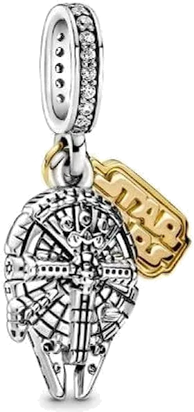 Charm Vaisseau Faucon Millenium Star Wars x Pandora
