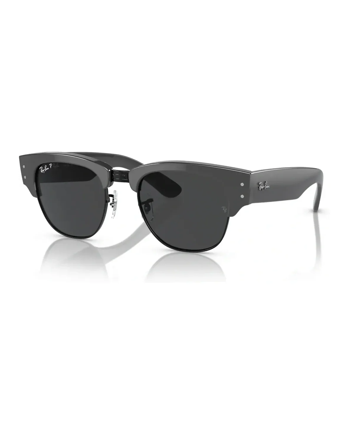 Lunettes de soleil Ray-Ban Mega Clubmaster grises