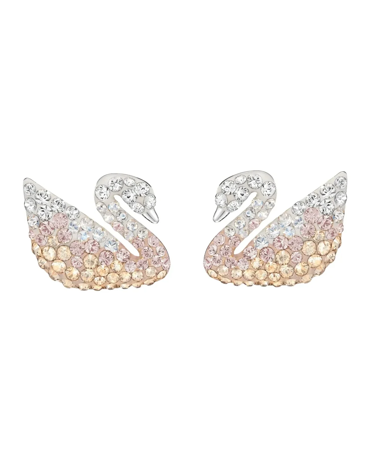 Boucles d'oreilles Swarovski Iconic Swan Lake cristal multicolore femme