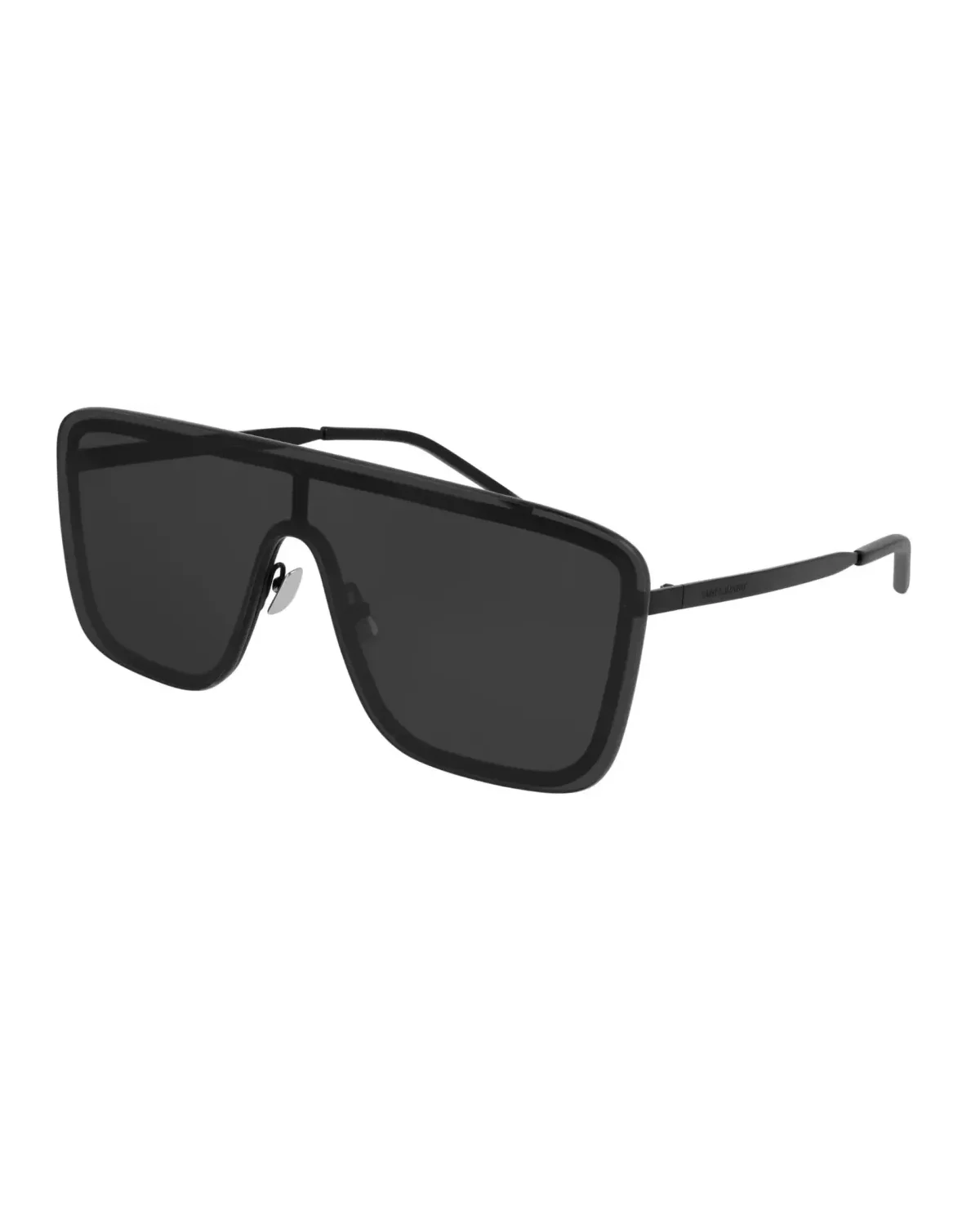 Lunettes de soleil Saint Laurent SL 364 MASK monture métal noir