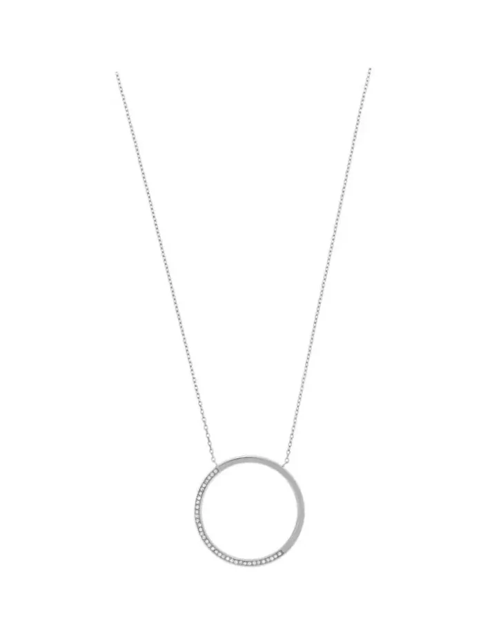 Collier Michael Kors acier inoxydable couleur argent femme