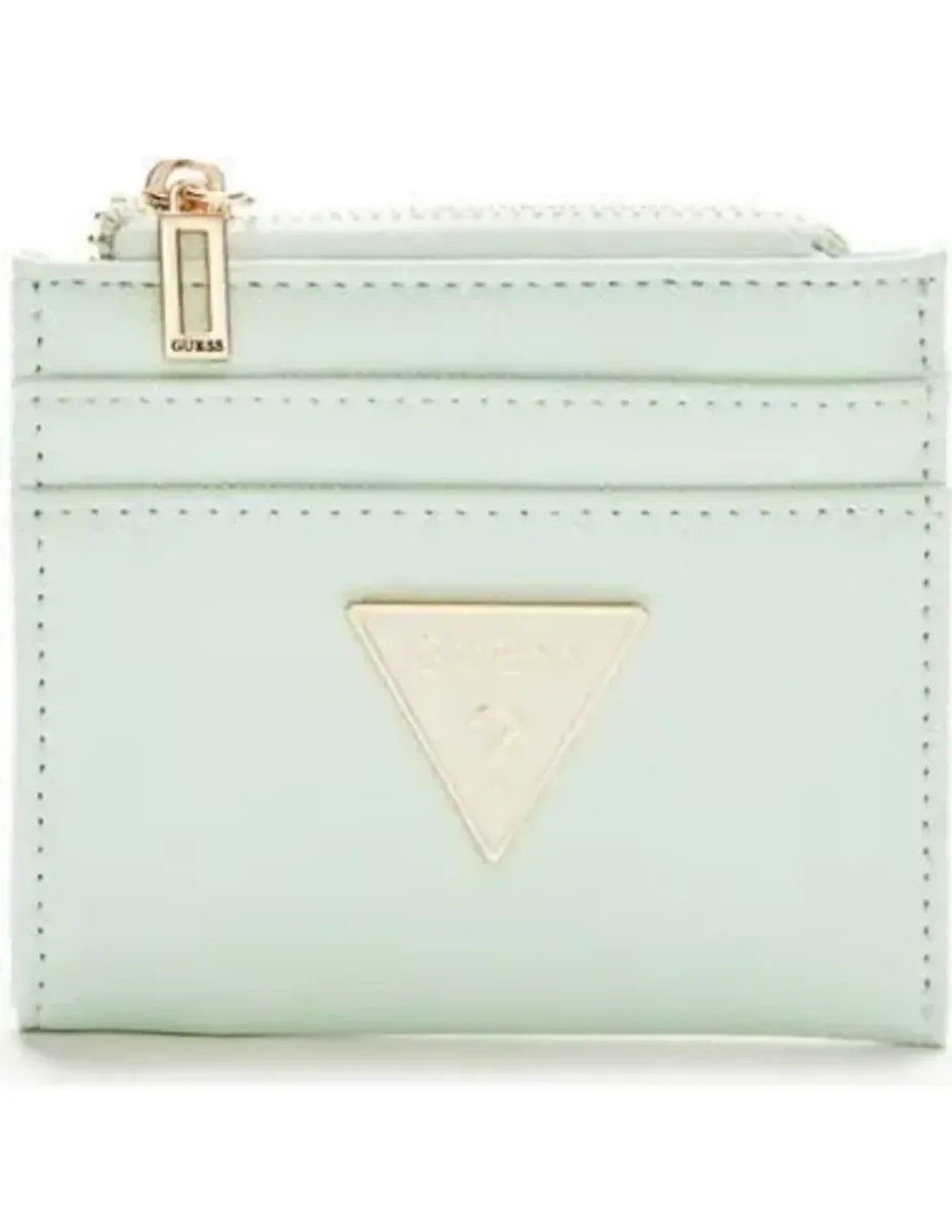 Portefeuille Guess polyester vert pâle femme