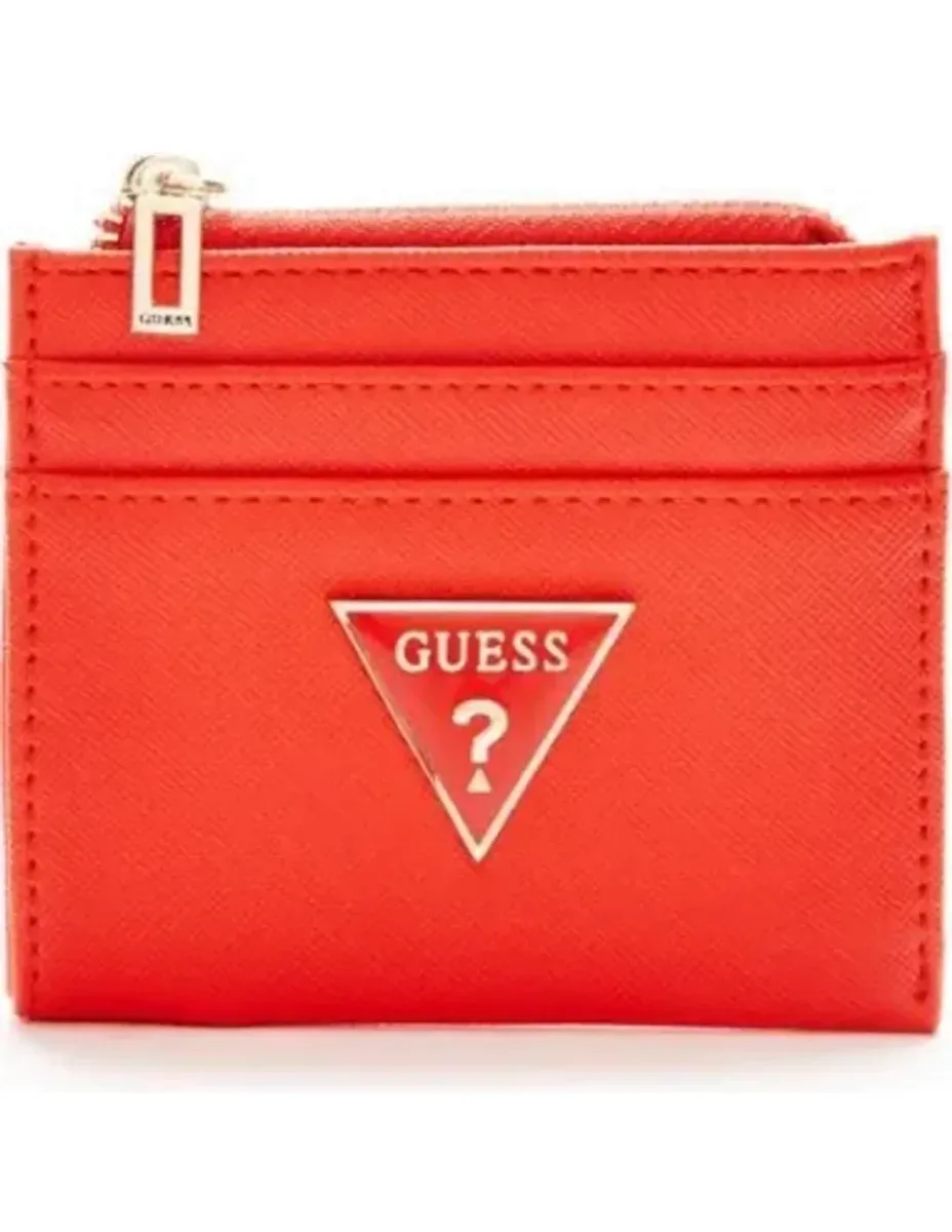 Portefeuille Guess Rouge Signature