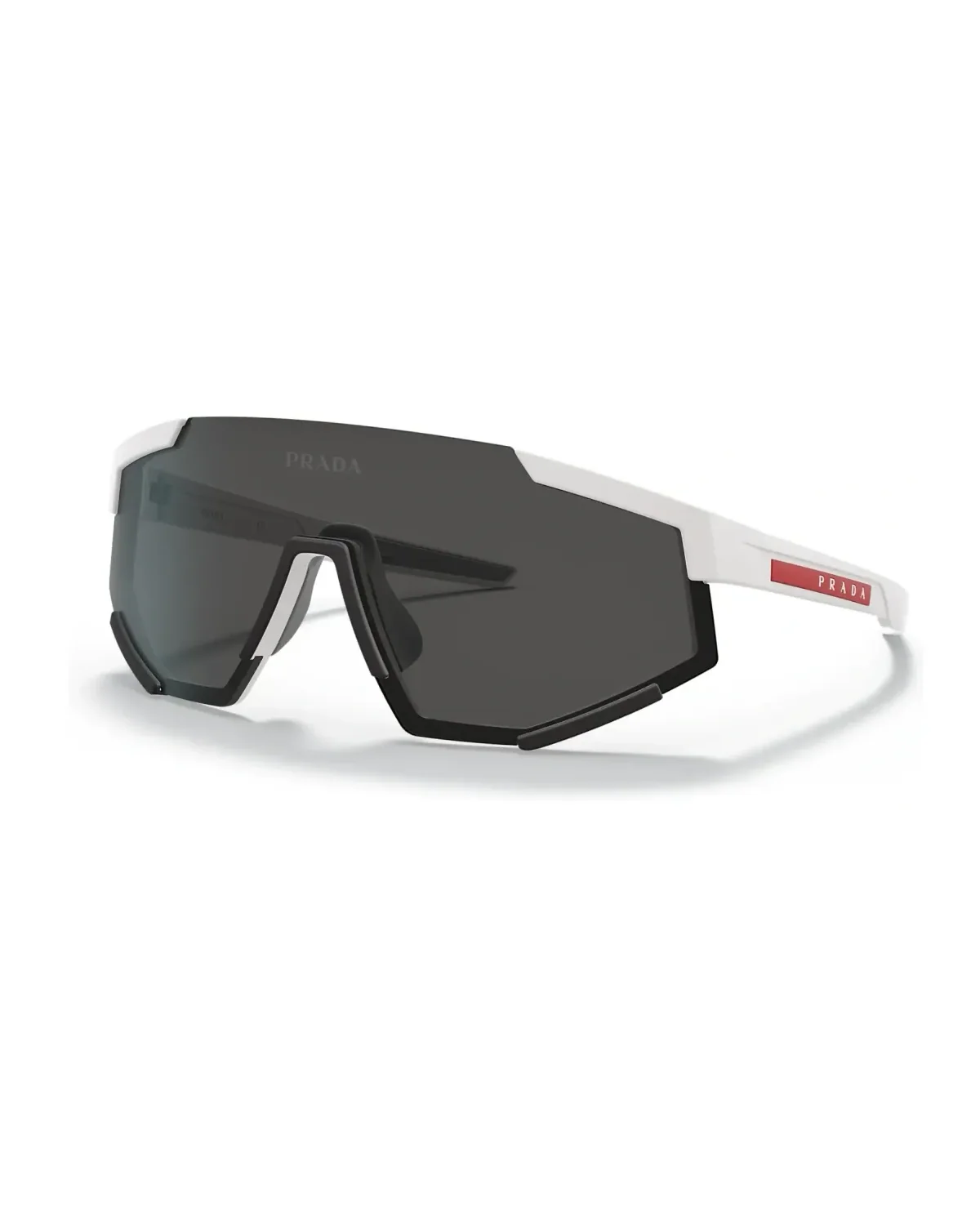 Lunettes de soleil Prada SPS04W masque noir plastique
