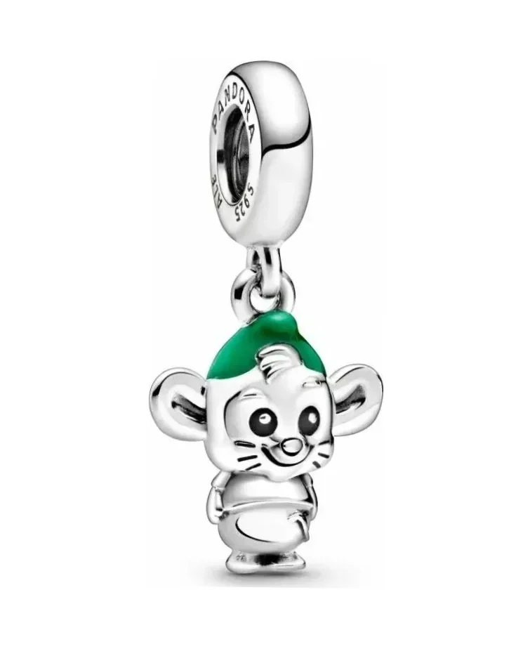 Charm Pandora Cendrillon Souris Gus argent 925