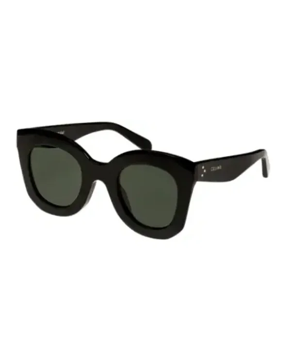 Lunettes de soleil Celine CL4005FN papillon acétate noir