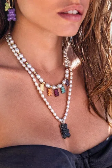 Collier Yummy Bear APM Monaco - Multicolore — vue 4