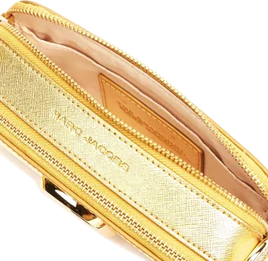 Sac à Main Bandoulière The Snapshot Metallic Gold — vue 3