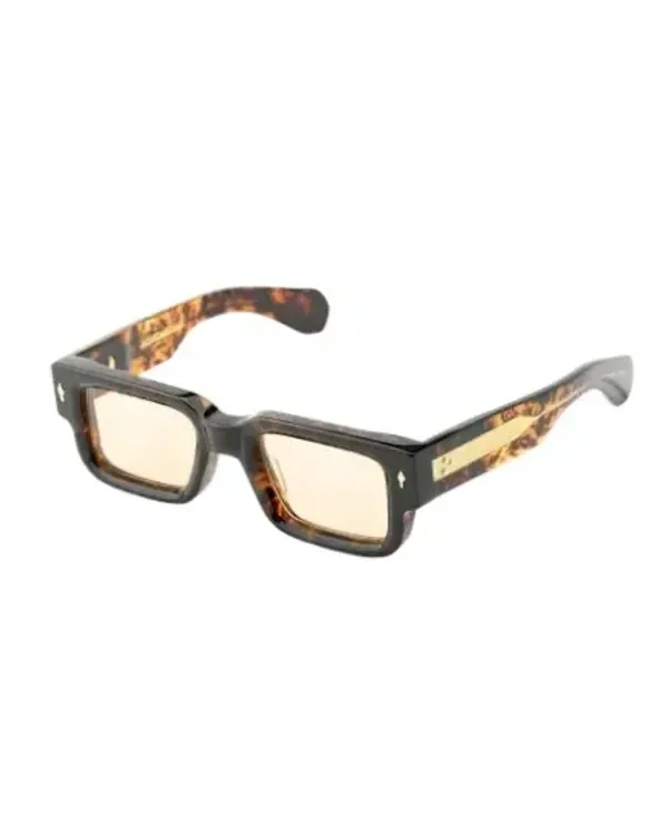 Lunettes de soleil Jacques Marie Mage rectangle acétate écaille de tortue