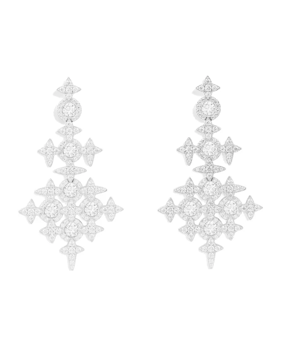 Boucles d'oreilles APM Monaco pavé zirconium argent 925 femme