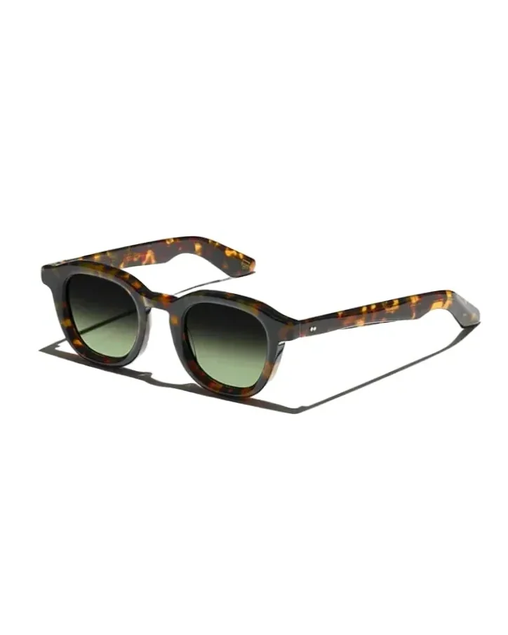 Lunettes de soleil Moscot DAHVEN DAHVEN-003 rondes écaille de tortue