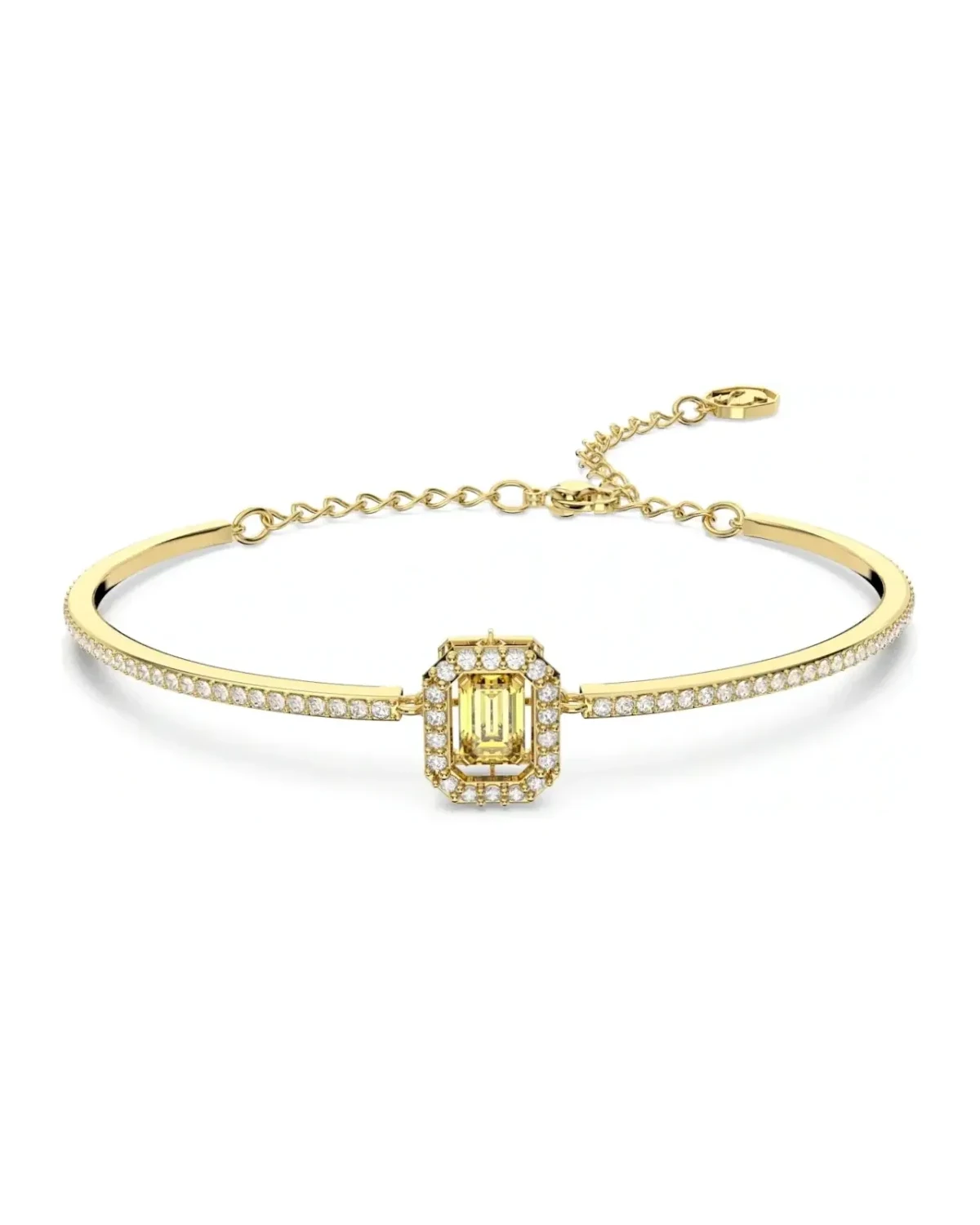 Bracelet Swarovski Millenia métal rhodié doré femme
