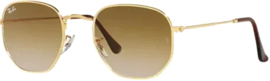 Ray-Ban Hexagonal Flat Lenses RB3548 Marron Dégradé