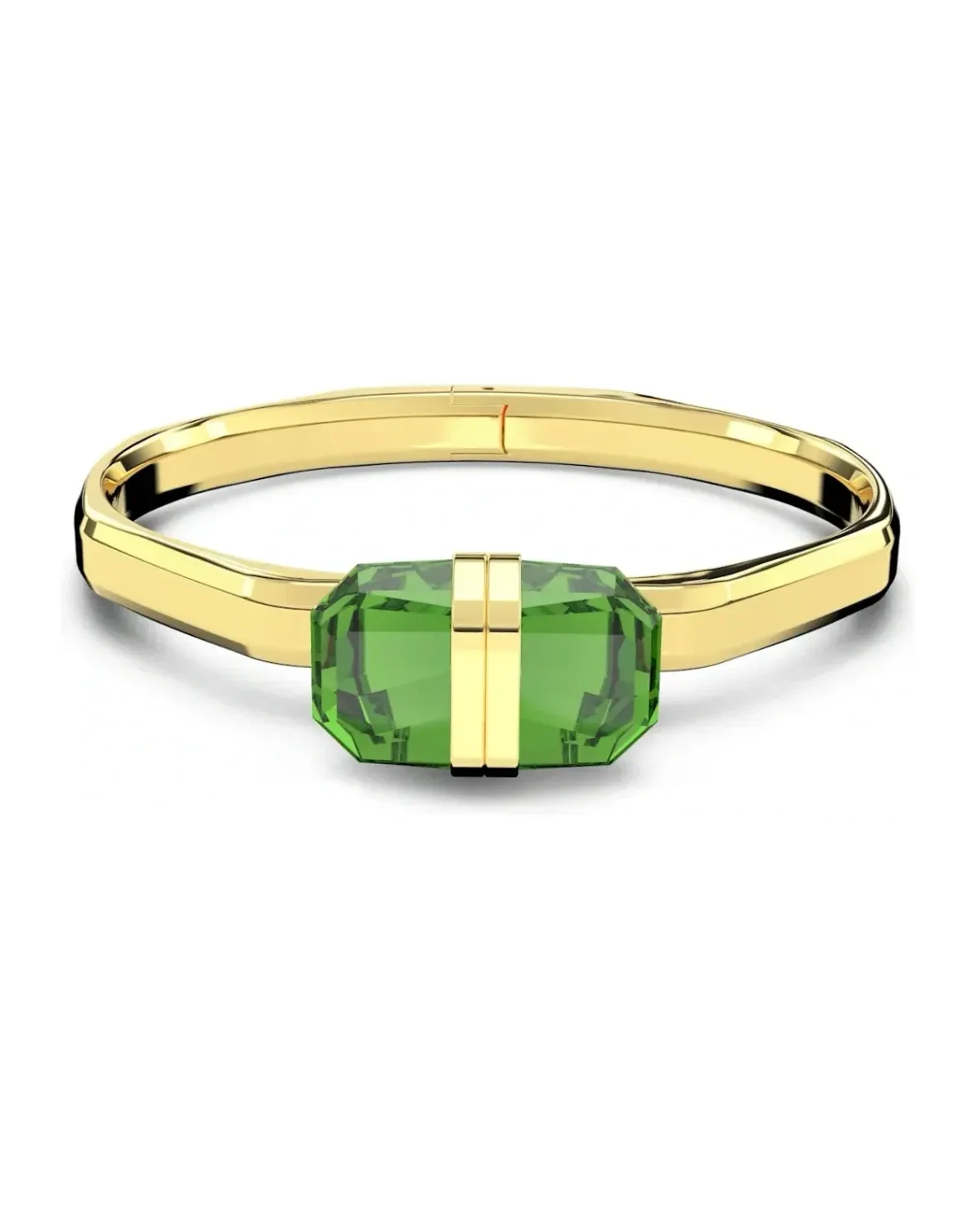 Bracelet Swarovski Lucent cristal vert placage or femme