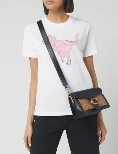 Coach Tabby 26 - Sac Besace Monogramme — vue 7