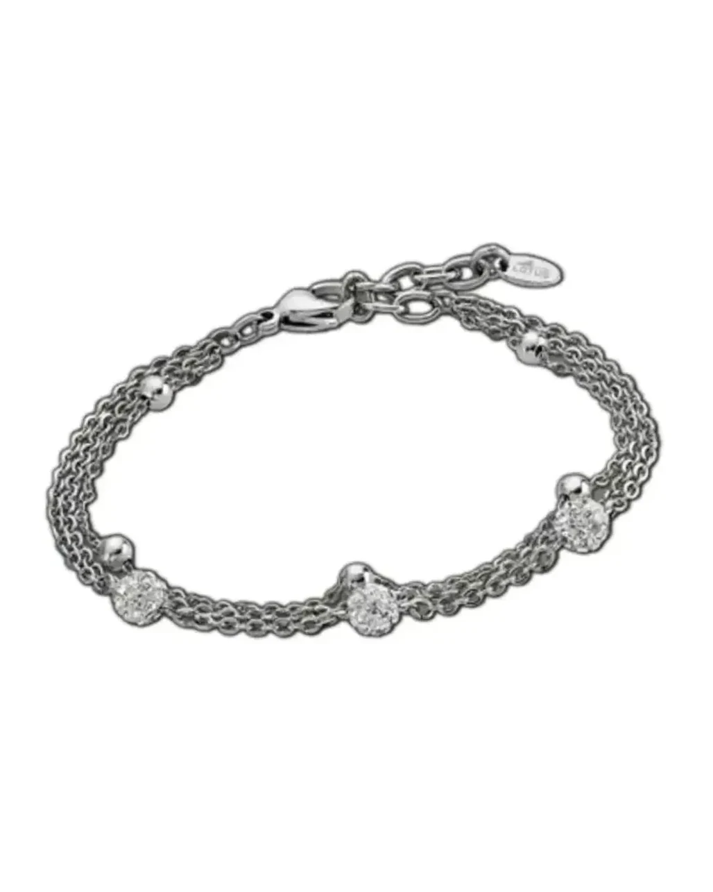 Bracelet Lotus Style LS1776-2/1 acier inoxydable argent femme