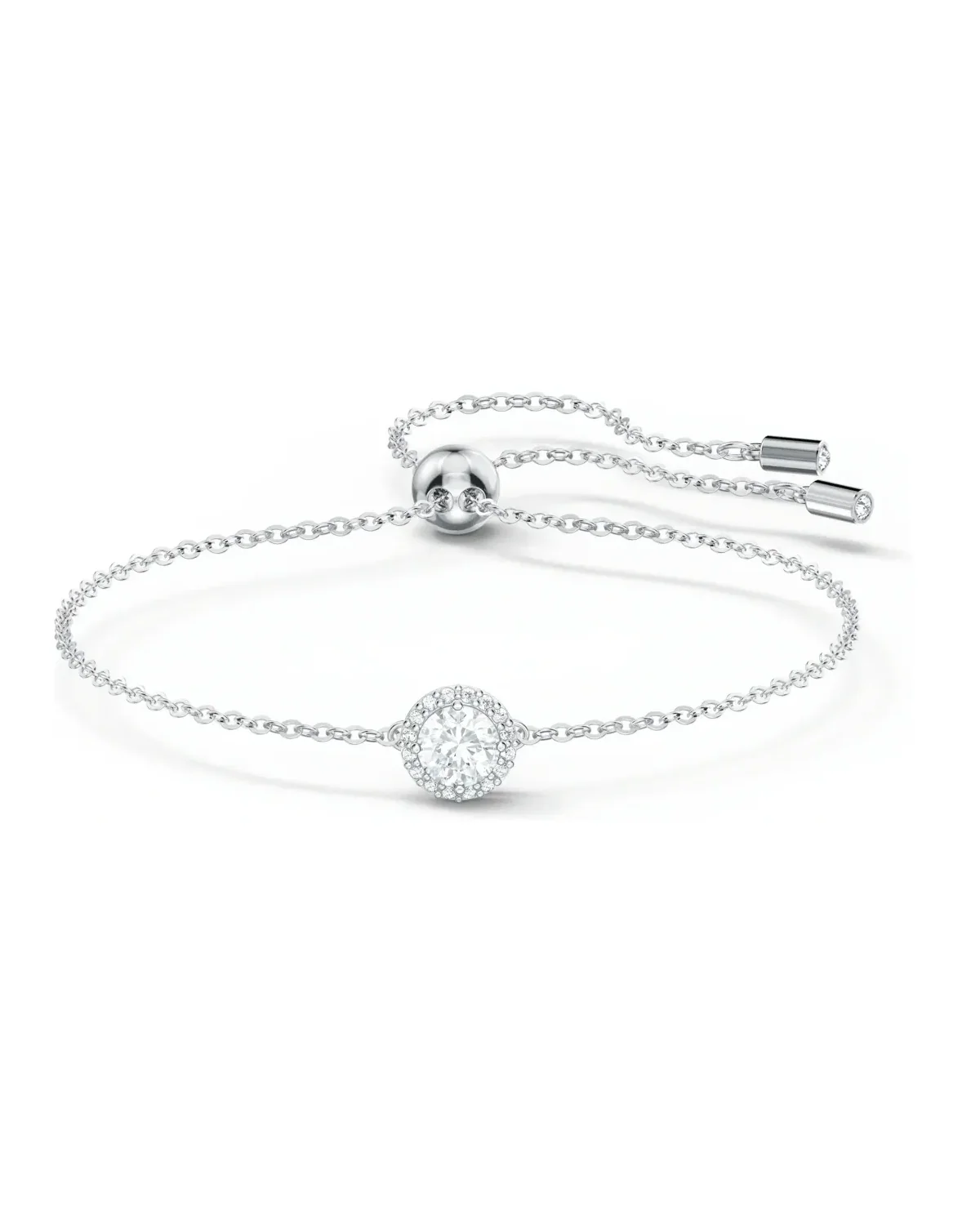 Bracelet Swarovski Angelic métal rhodié cristal blanc femme