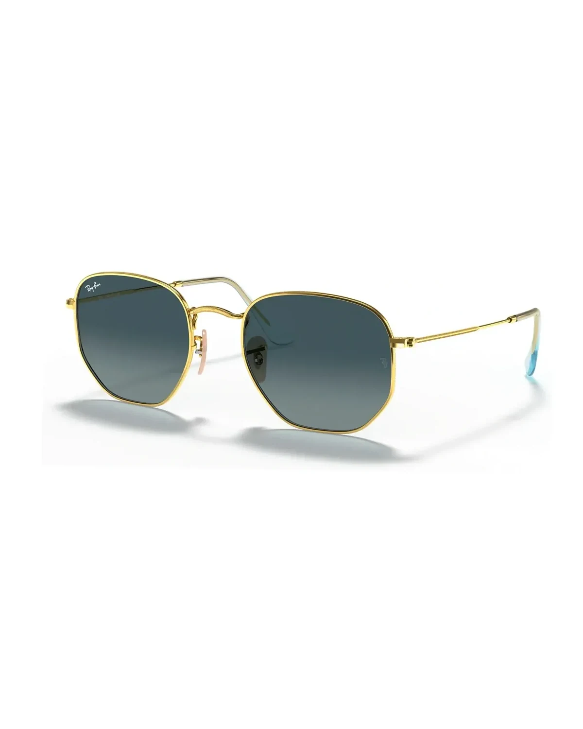 Ray-Ban Hexagonal Flat Lenses - Doré et Bleu Dégradé