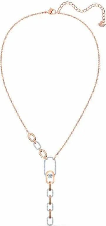 Collier Sparkling Dance North - Swarovski Plaqué Or Rose — vue 2
