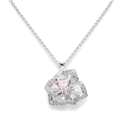 Collier Linda Swarovski — vue 2